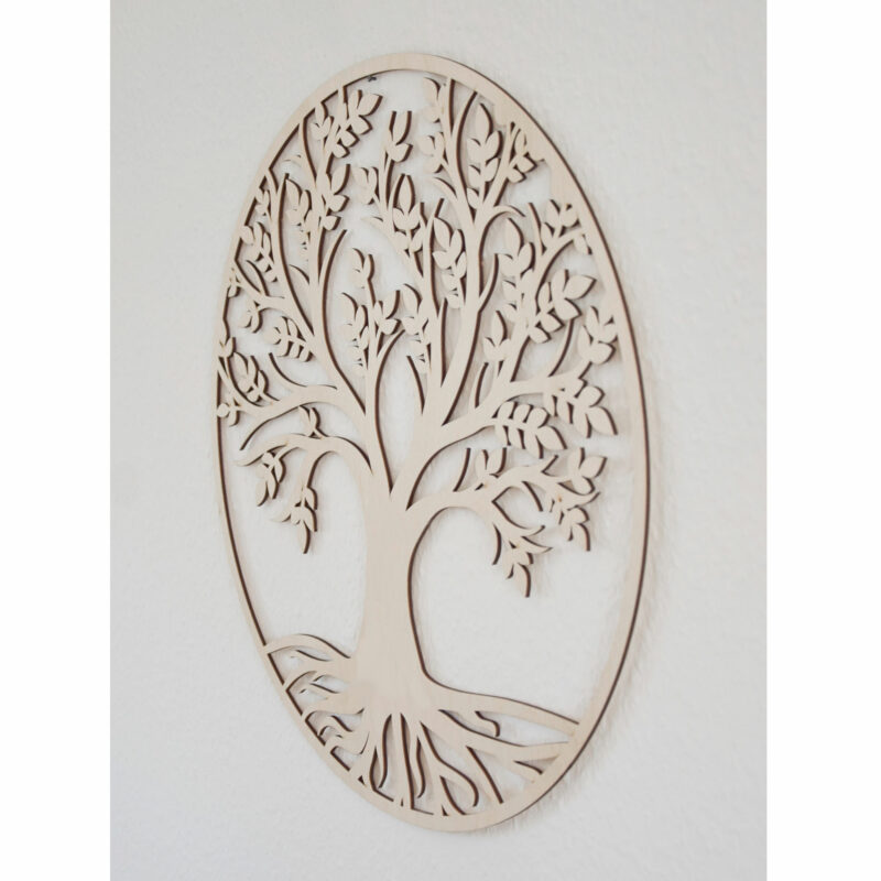 Wandbild Baum des Lebens / Lebensbaum / Weltenbaum aus Holz
